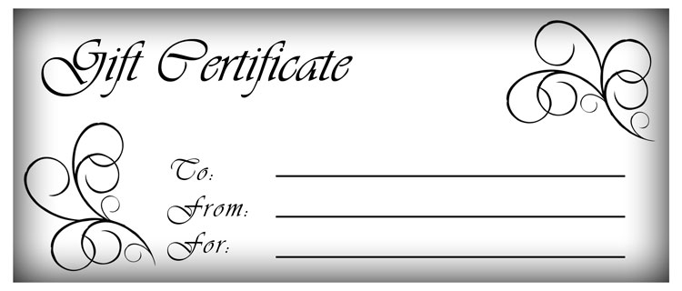 Gift Certificates Quest Coach